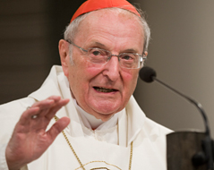 Der Kölner Erzbischof, Kardinal Joachim Meisner