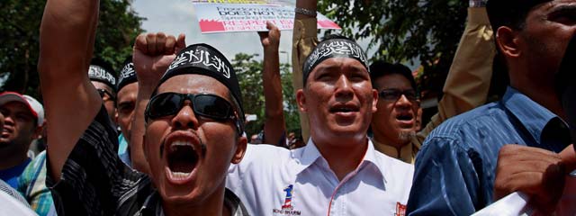 Proteste gegen Mohammed-Film in Malaysia