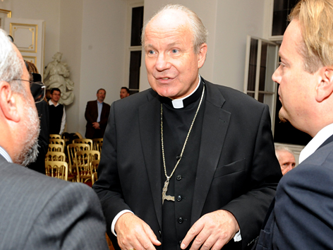 Kardinal Christoph Schönborn beim traditionellen Medienempfang zu geplanten Strukturreformen in der Erzdiözese Wien.