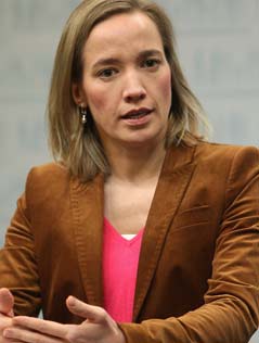 Die deutsche Familienministerin Kristina Schröder