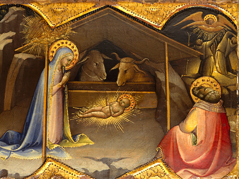 Don Lorenzo Monaco: Geburt Christi, 1409