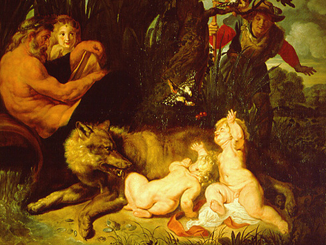 Peter Paul Rubens' Bild "Romulus und Remus", 1616