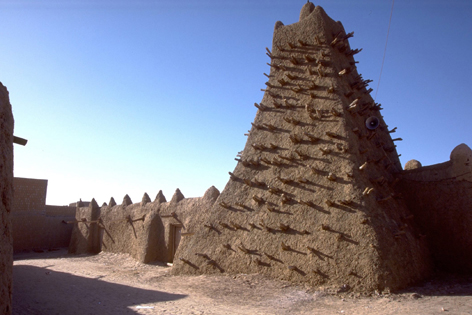 Lehmmoschee in Timbuktu