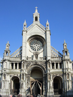 Die Sainte Catherine Kirche in Brüssel