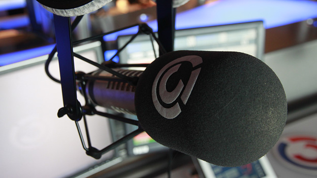 Mikrofon mit Ö3-Logo