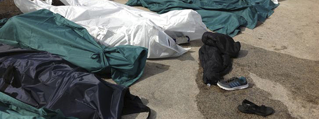 Tote Flüchtlinge in Lampedusa
