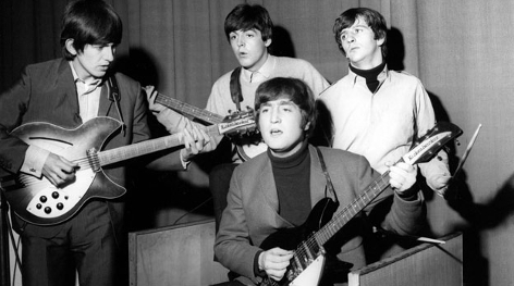 The Beatles auf der Bühne