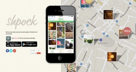 „Shpock“ ist eine Smartphone-App, die als Flohmarkt für die Hosentasche fungieren soll.