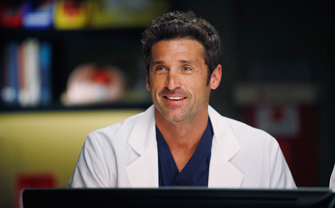 Patrick Dempsey in seiner Rolle als Dr. Derek Shepard in "Grey's Anatomy".