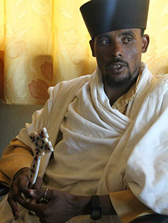 Wolde Senbat, äthiopisch-orthodoxer Priester