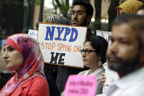 Muslime in New York demonstrieren gegen polizeiliche Überwachung