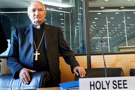 Erzbischof Silvano Tomasi beim Uno-Anti-Folter-Komitee