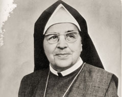 Die Gründerin der Missionsärztlichen Schwestern, Anna Dengel