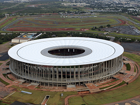 Das Mane Garrincha National Stadium in Brasilien
