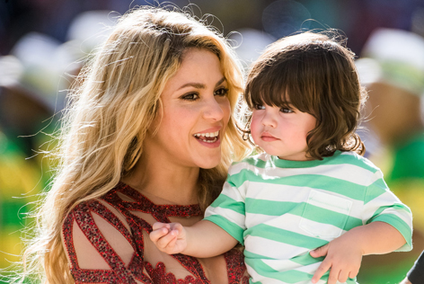 Shakira mit Sohn Milan