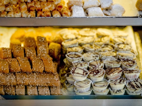 Süßigkeiten zur Feier von Eid al-Fitr, am Ende des Ramadan
