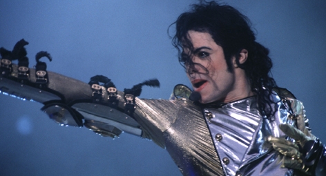 Michael Jackson auf der Bühne