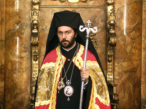 Der griechisch-orthodoxe Metropolit Arsenios Kardamakis