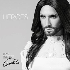 CD-Cover "Heroes" von Conchita Wurst