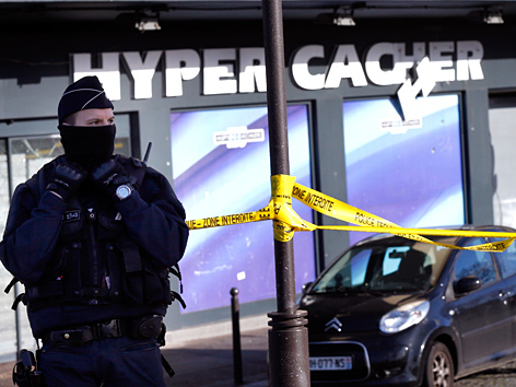 Der jüdische Supermarkt in Paris, in dem es zu einer Geiselnahme durch Islamisten kam
