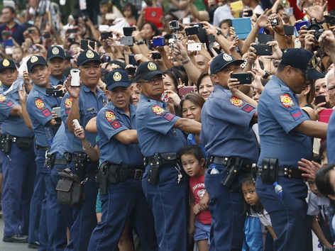 Manila bereitet sich auf die Papstmesse vor
