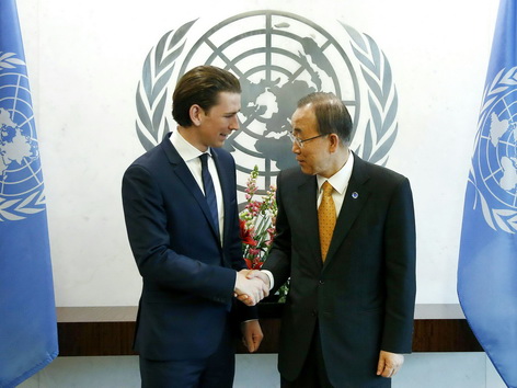 Außenminister Kurz bei der UNO