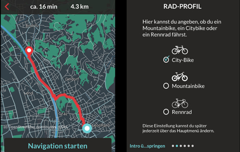 Bike Citizens App Screenshots