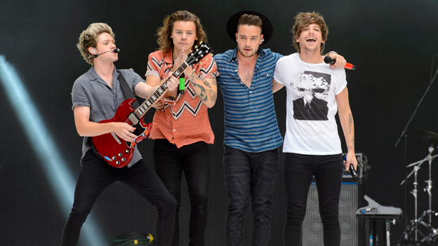 One Direction auf der Bühne