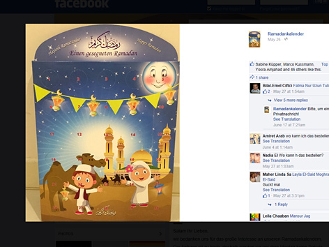 Ramadankalender auf Facebook