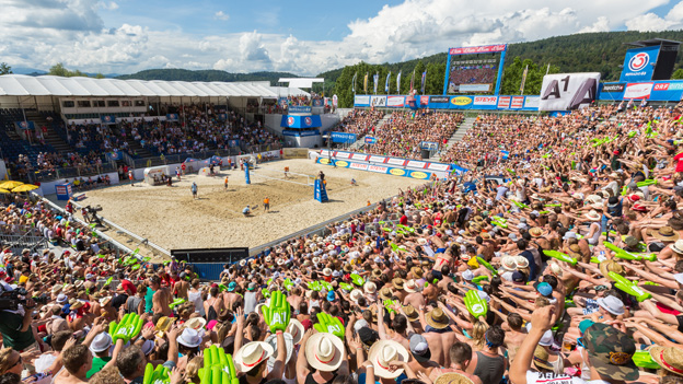 Beachvolleyball-EM 2014 in Klagenfurt