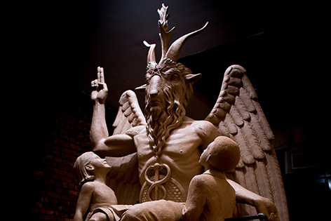 Satan-Denkmal in Detroit