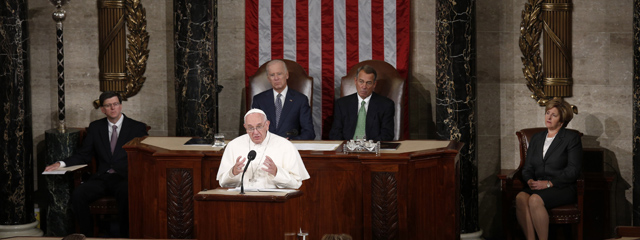 Papst im US Kongress