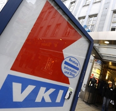 VKI Logo auf der Mariahilfer Straße in Wien