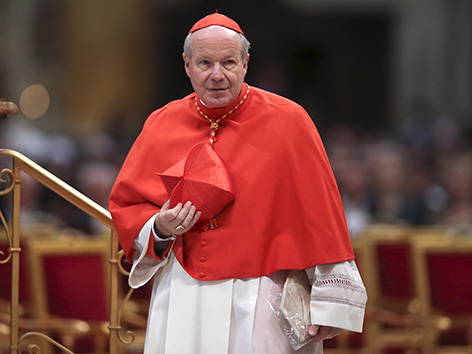 Kardinal Christoph Schönborn im Vatikan