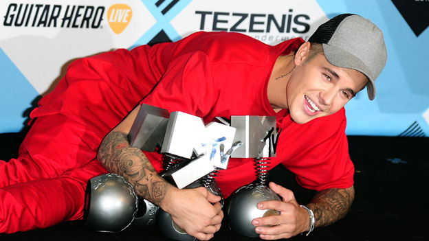 Justin Bieber bei den MTV Europe Music Awards,