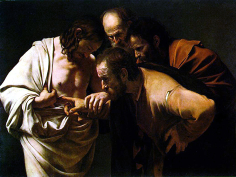 Caravaggios: Der ungläubige Thomas