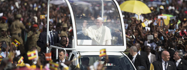 Papst in Afrika