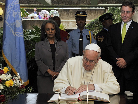 Papst bei UNO