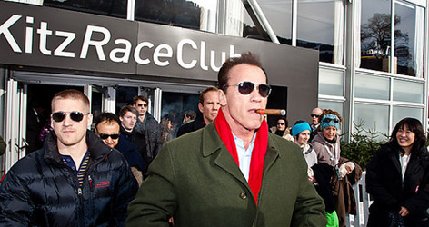 Arnold Schwarzenegger in Kitzbühel