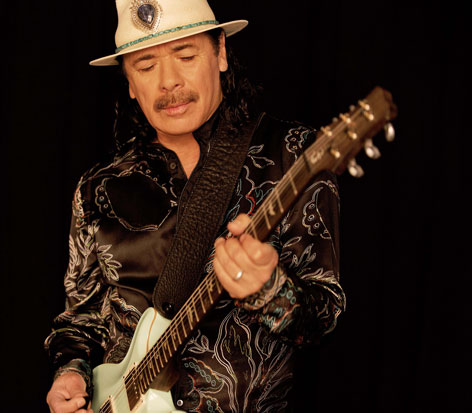 Santana auf der Bühne
