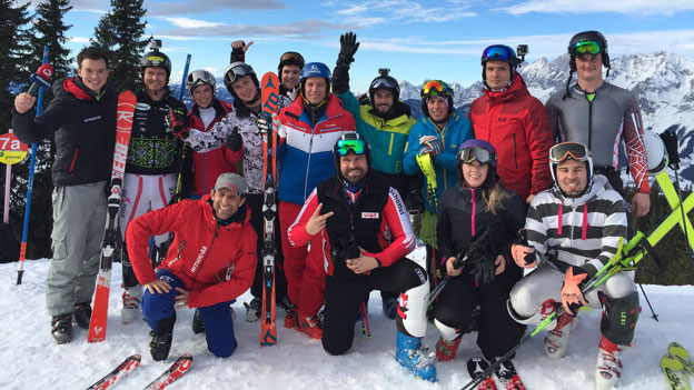Das Team der Ö3 Ski-Challenge 2016