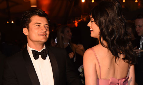 Orlando Bloom und Katy Perry bei der The Weinstein Company and Netflix Golden Globe After Party