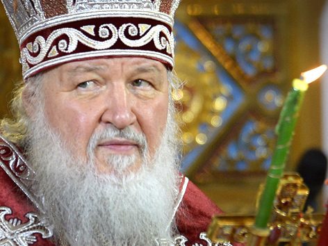 Der russisch-orthodoxe Patriarch Kyrill I.