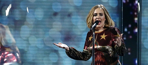Adele bei den Brit Awards