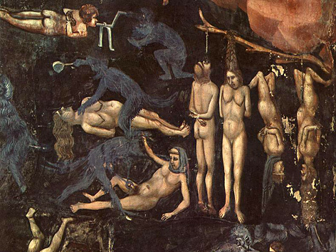 Giotto di Bondone: Das jüngste Gericht (1306, Ausschnitt)