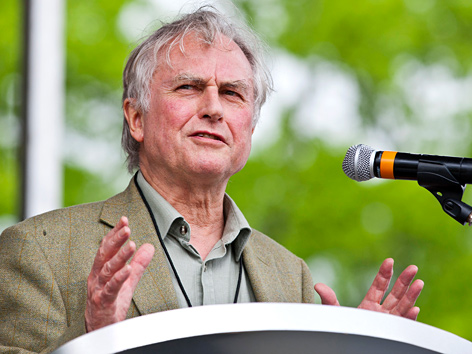 Der britische Buchautor und Atheist Richard Dawkins
