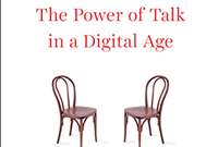 Ausschnitt Buchcover: "Sherry Turkle: Reclaiming Conversation. The Power of Talk in a Digital Age."
