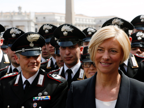 Robertea Pinotti Italienische Verteidigungsministerin