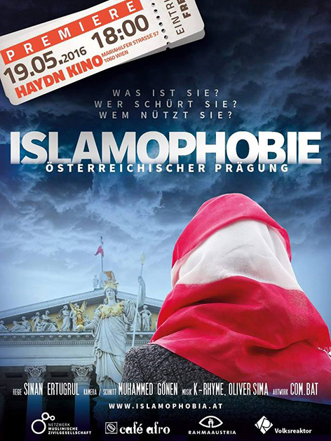 Filmplakat Islamophobie Österreichischer Prägung
