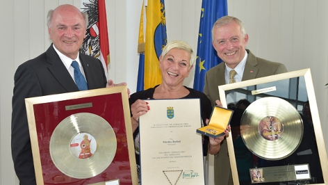 Jazz Gitti von ihrer Wahlheimat Niederösterreich geehrt